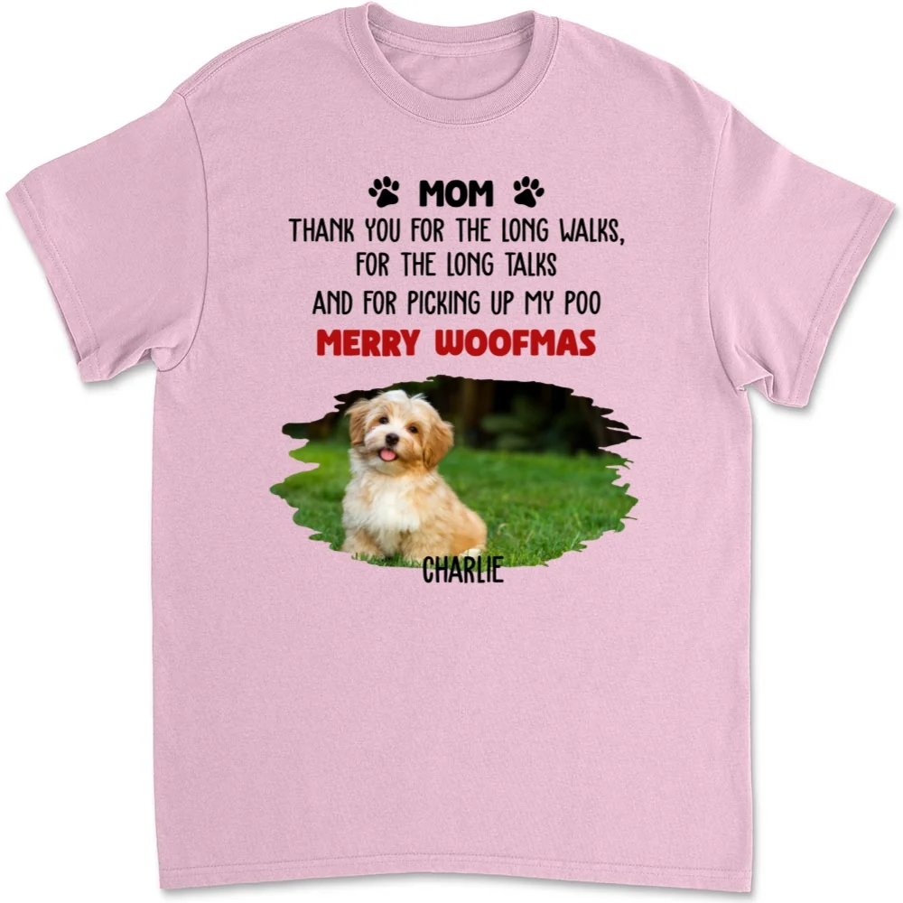 Long Walks Long Talks Photo - Personalized Custom Unisex T-shirt - Image 6