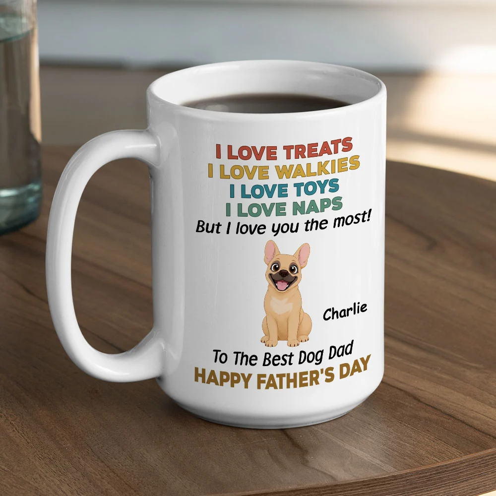 Love You Forever Now - Personalized Custom Coffee Mug - Image 4
