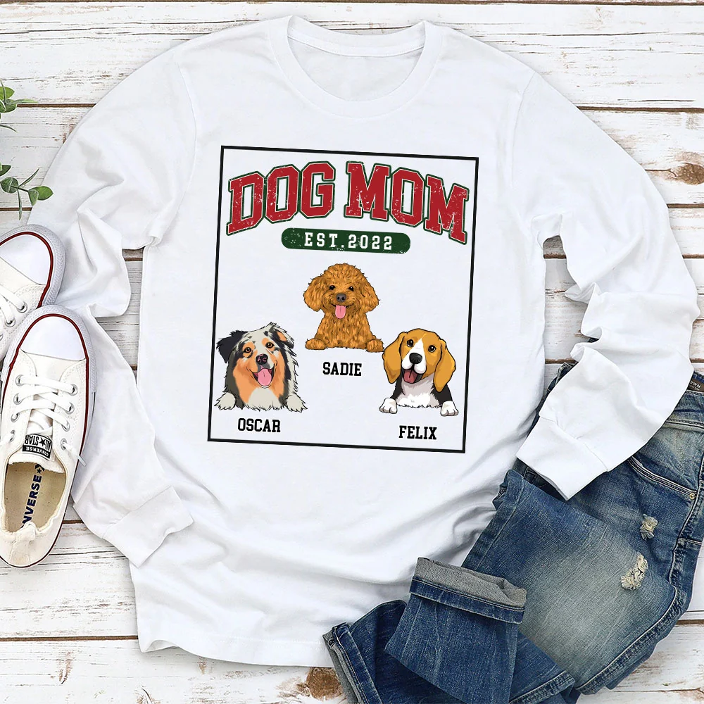 Love You My Mom Dad - Personalized Custom Long Sleeve T-shirt - Image 2