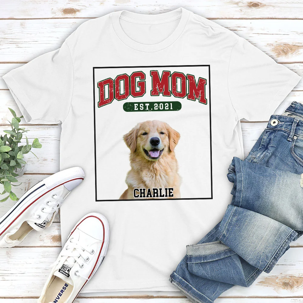 Love You My Mom Dad Photo - Personalized Custom Unisex T-shirt - Image 2