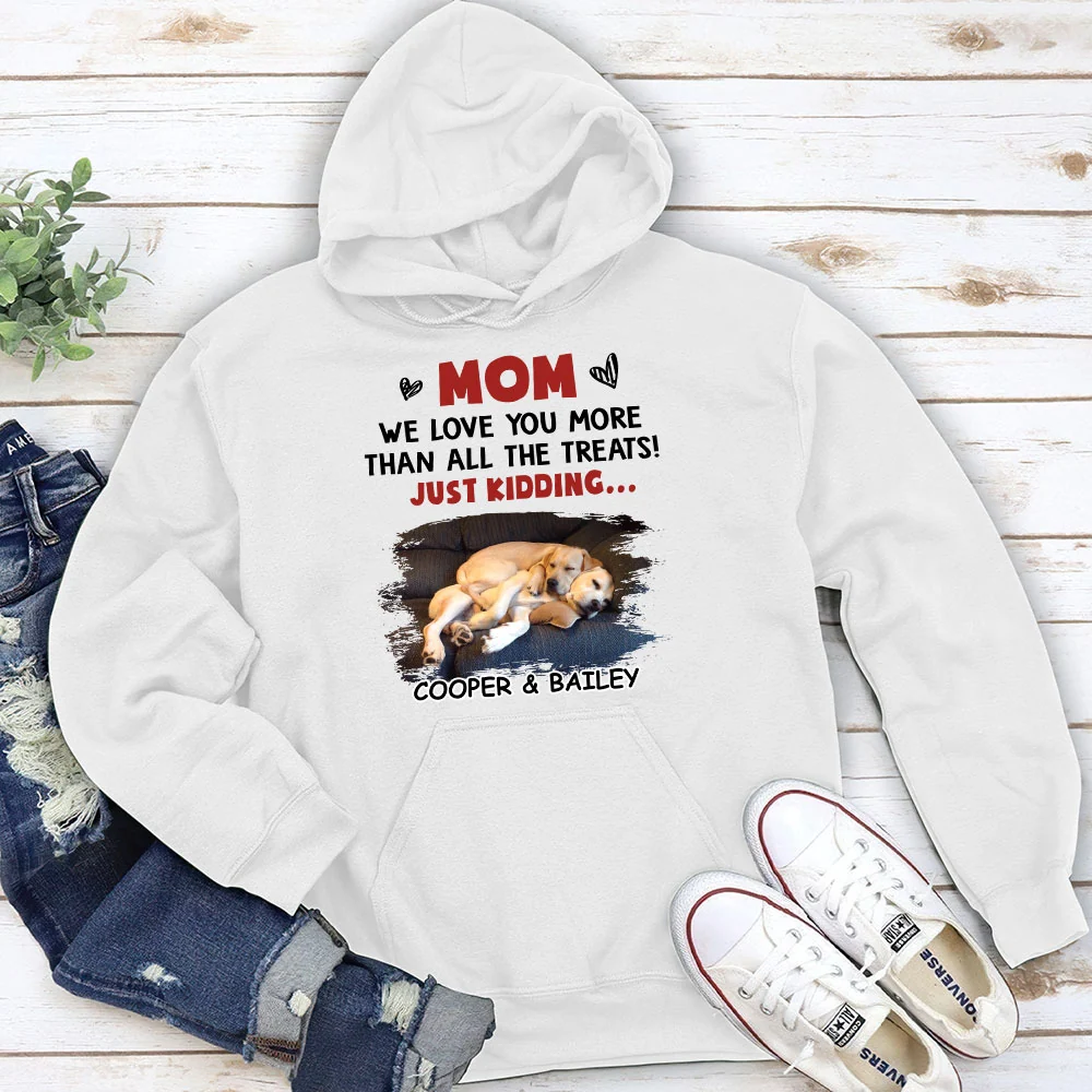 Love You Than All The Treats Photo - Personalized Custom Hoodie