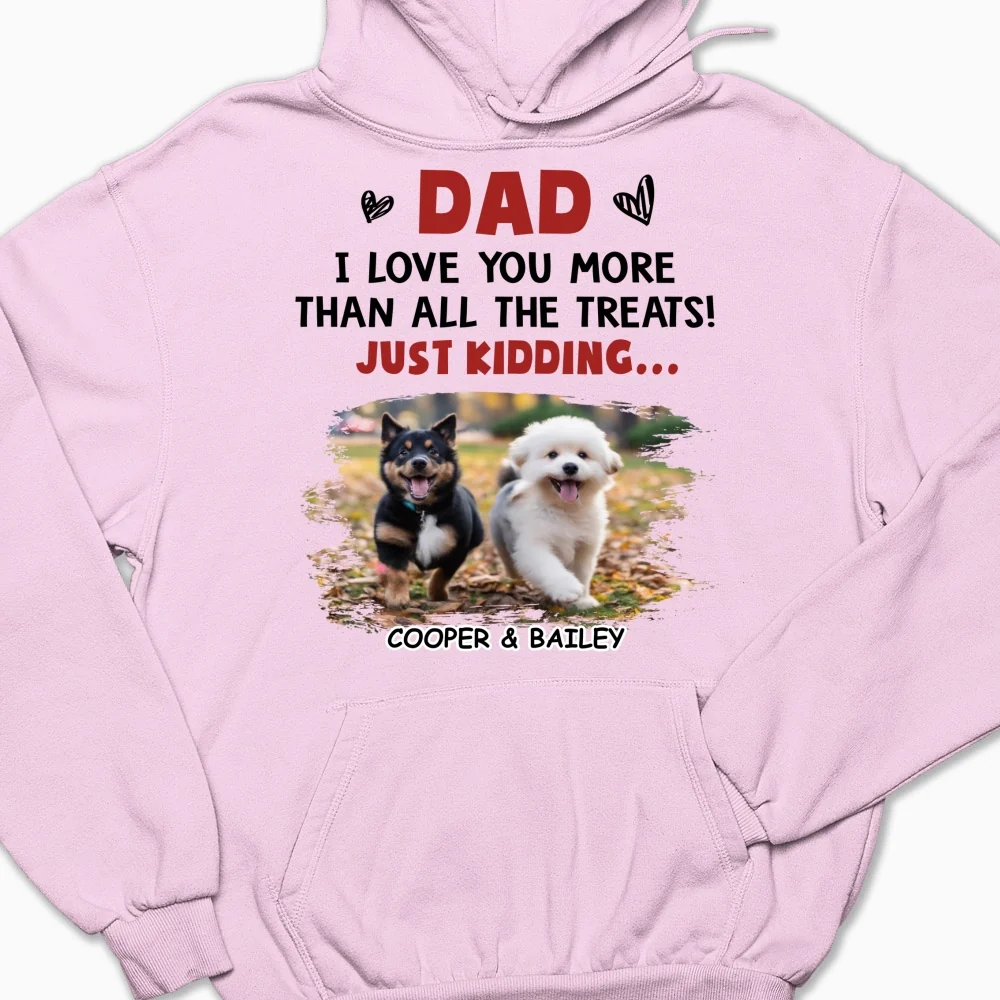 Love You Than All The Treats Photo - Personalized Custom Hoodie - Image 6