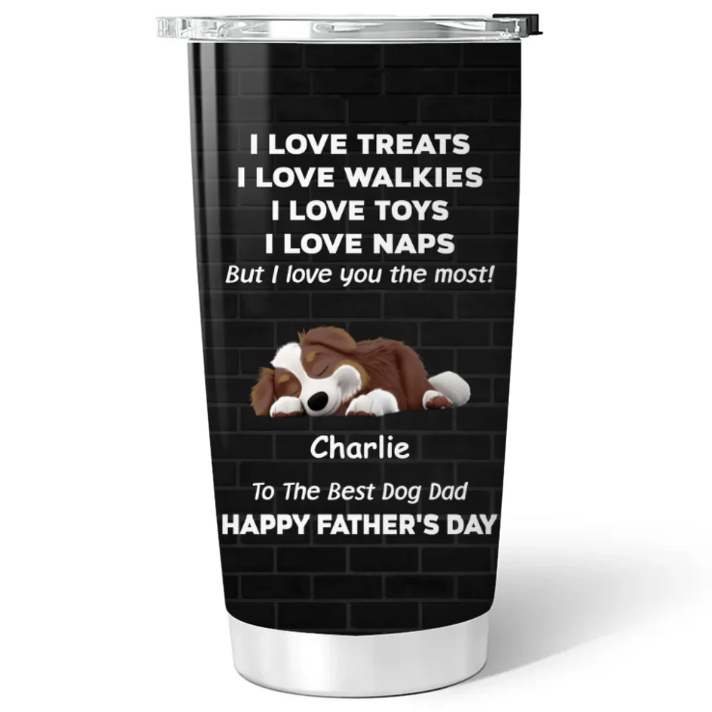Love You The Most - Personalized Custom Tumbler - Image 5