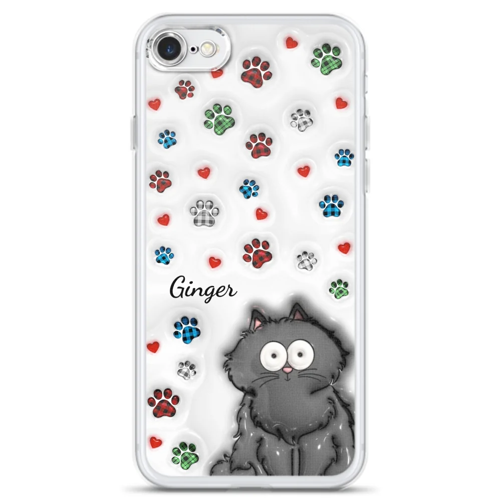 Lovely Cat Babies - Personalized Custom 3D Inflated Effect Phone Case - Image 6