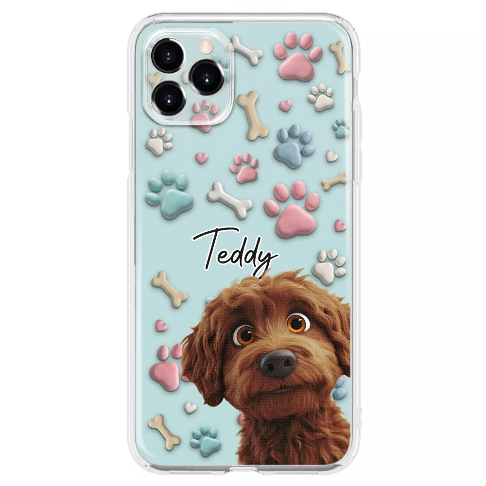 Lovely Dog Cartoon - Personalized Custom Phone Case - Image 9