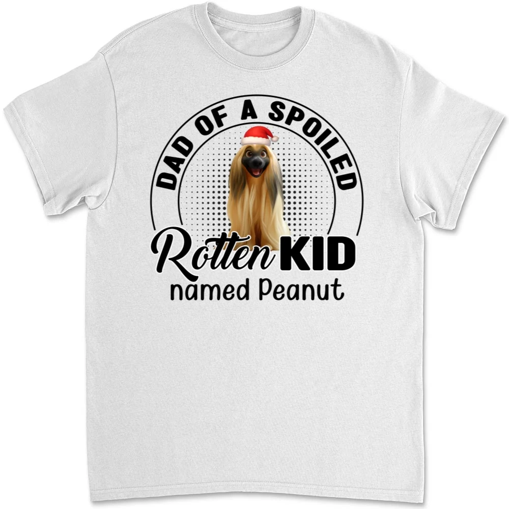 Lovely Spoiled Rotten Pet Chibi Cartoon Ver Christmas - Personalized Custom Unisex T-Shirt - Image 6