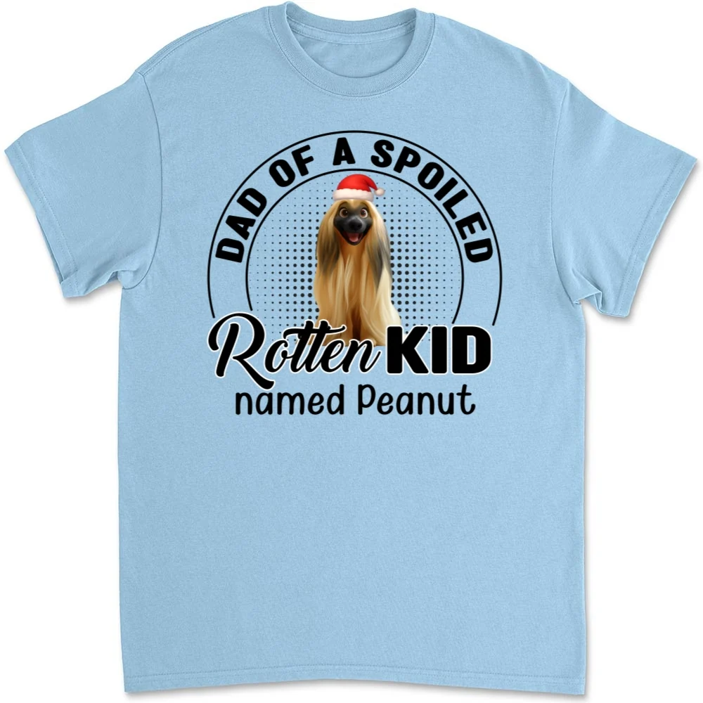 Lovely Spoiled Rotten Pet Chibi Cartoon Ver Christmas - Personalized Custom Unisex T-Shirt - Image 8