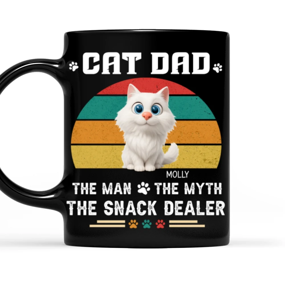 Man Myth Dealer - Personalized Custom Coffee Mug - Image 7