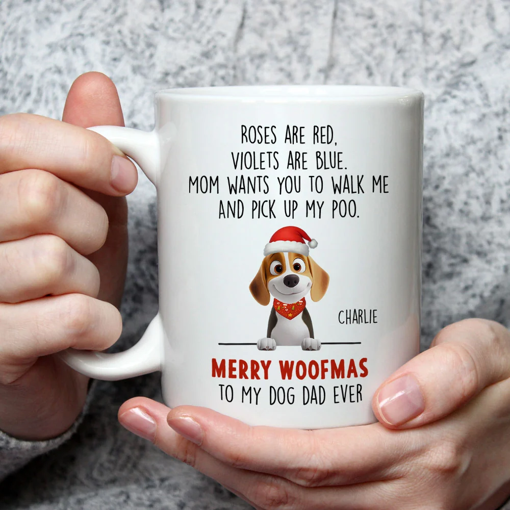 Mom Wants You To Walk Me - Personalized Custom Coffee Mug - Image 3