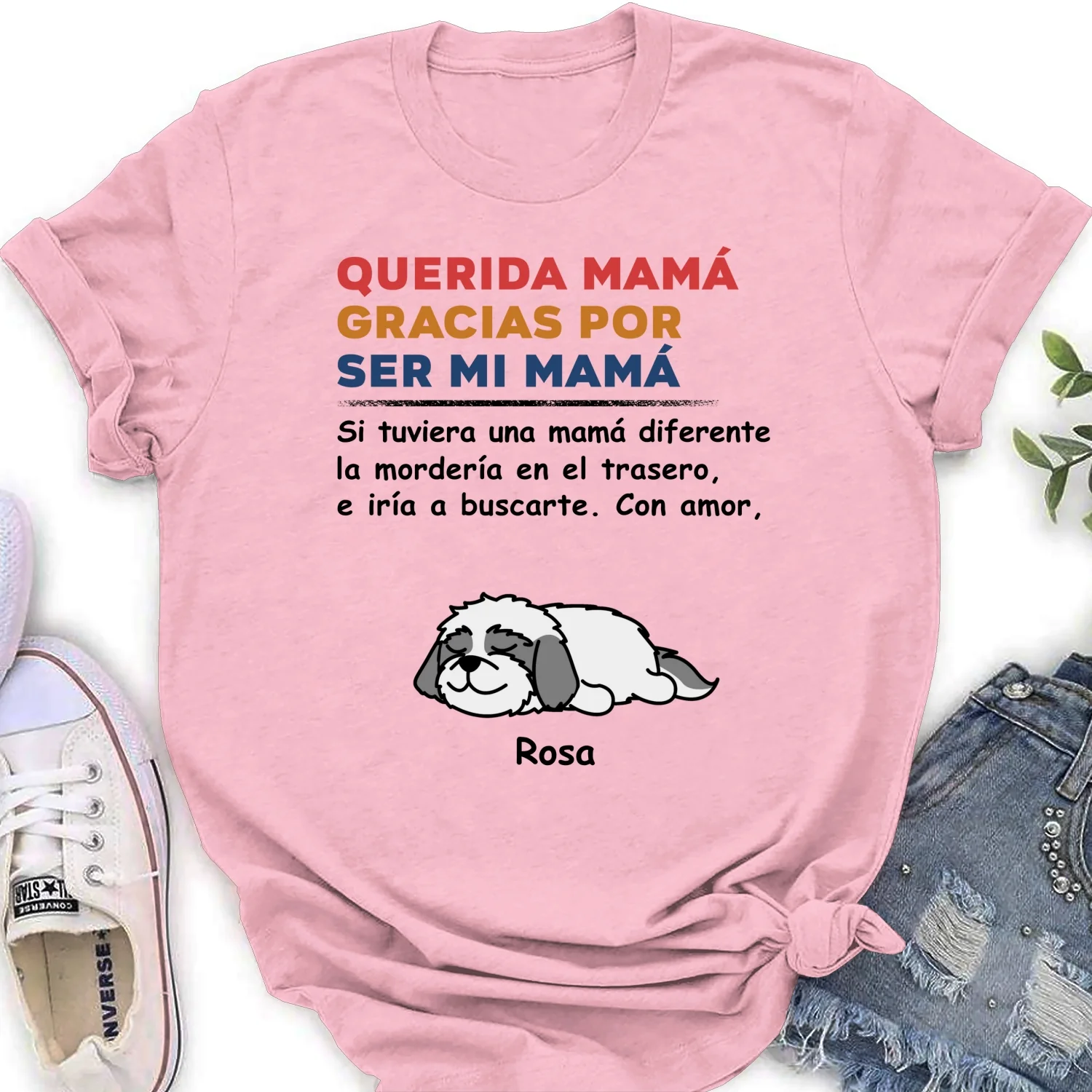 Morder El Trasero - Personalized Custom Women's T-Shirt - Image 8