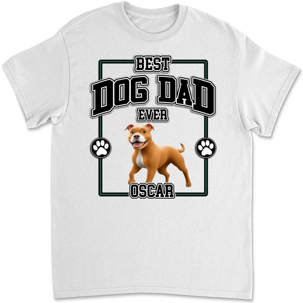 My Best Daddy - Personalized Custom Unisex T-Shirt - Image 5