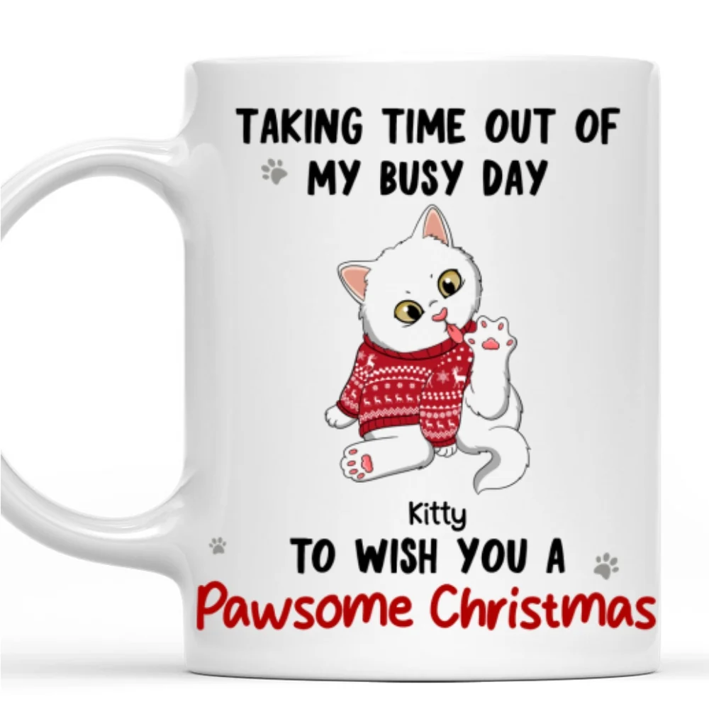 My Busy Day - Personalized Custom Coffee Mug - Image 6