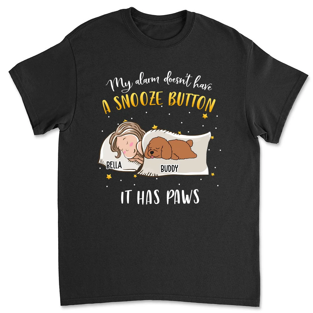 My Dog Alarm - Personalized Custom Unisex T-shirt
