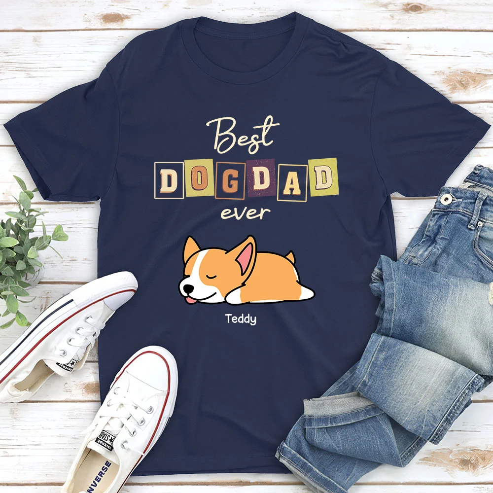 My Dog Mom Dad - Personalized Custom Unisex T-shirt - Image 2