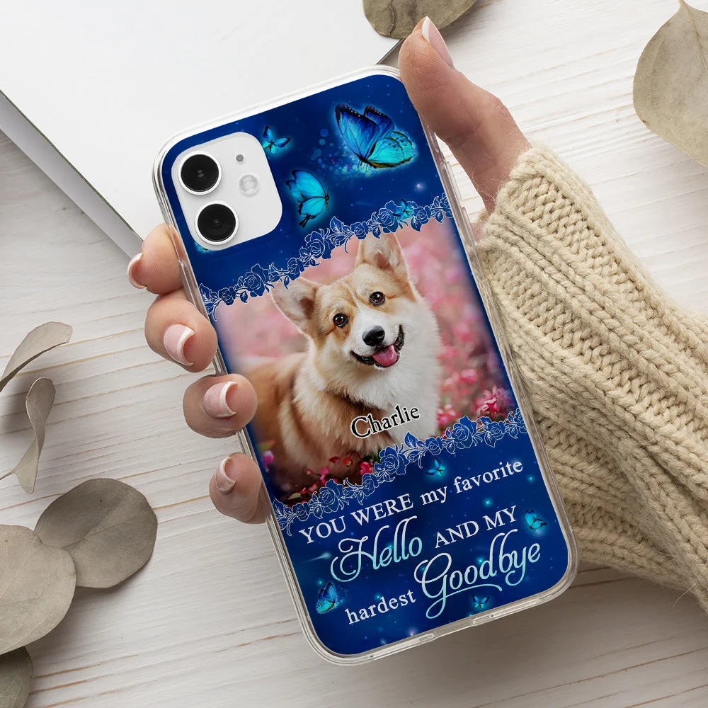 My Favorite Hello - Personalized Custom Phone Case - Image 2