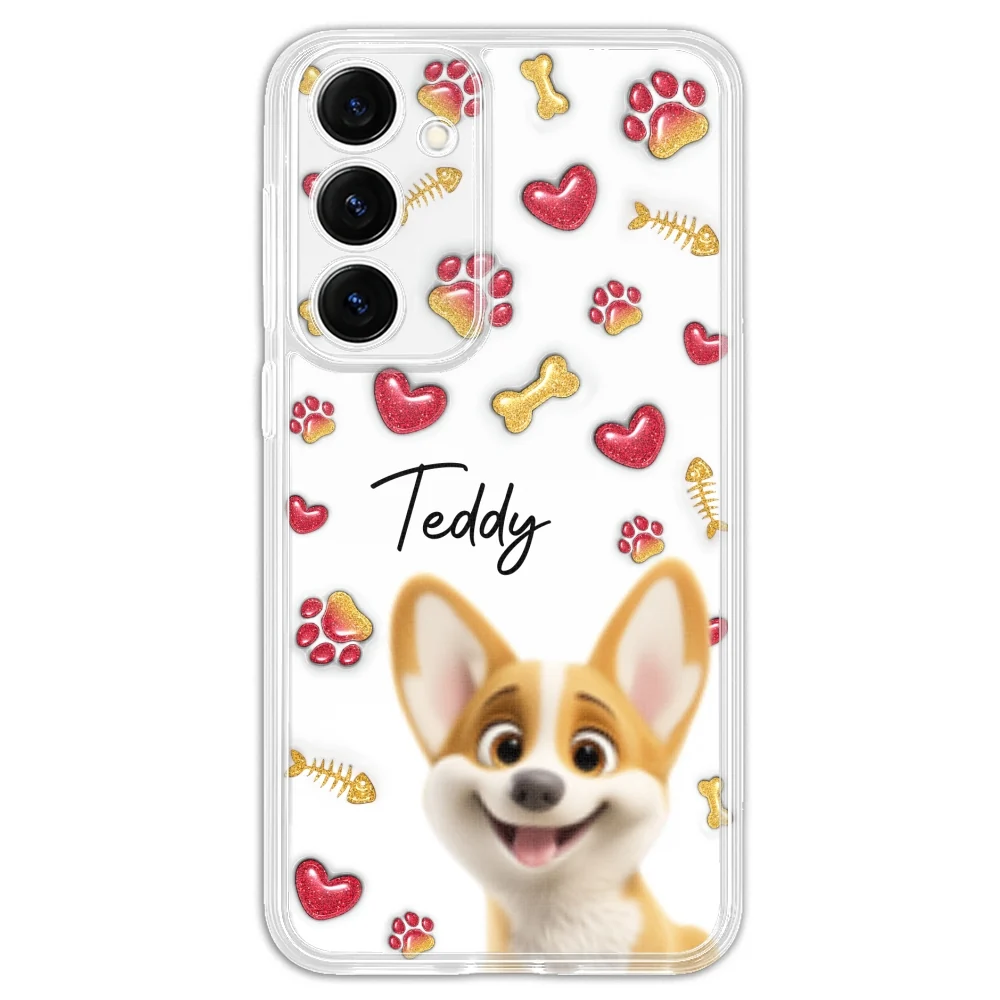 My Lovely Baby Pets - Personalized Custom 3D Inflated Effect Phone Case - Image 36