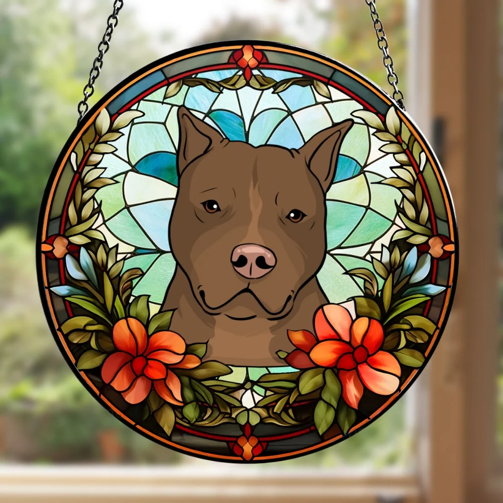 My Lovely Dog - Personalized Custom Window Hanging Suncatcher - Image 7