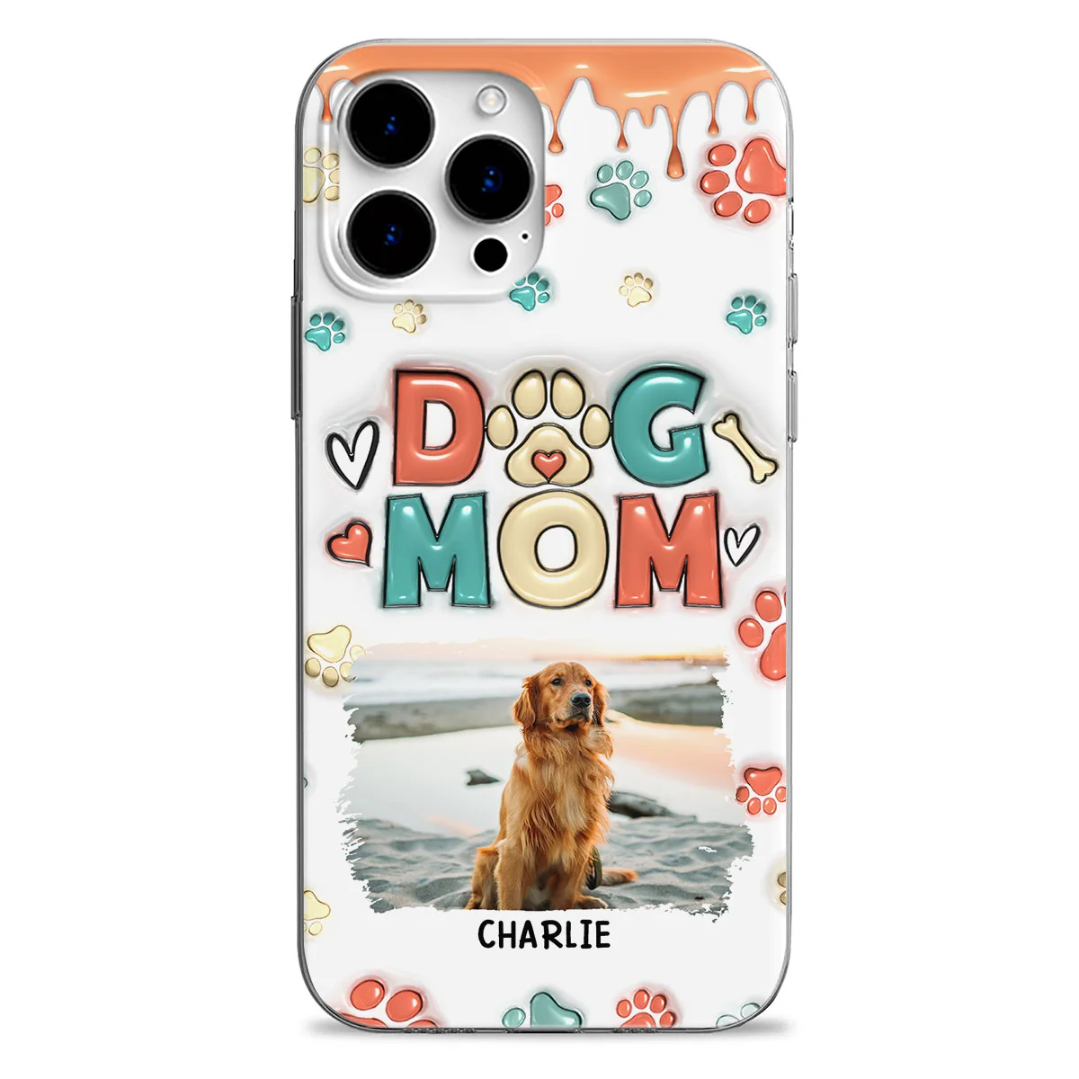 My Lovely Dog Photo - Personalized Custom 3D Inflated Effect Phone Case