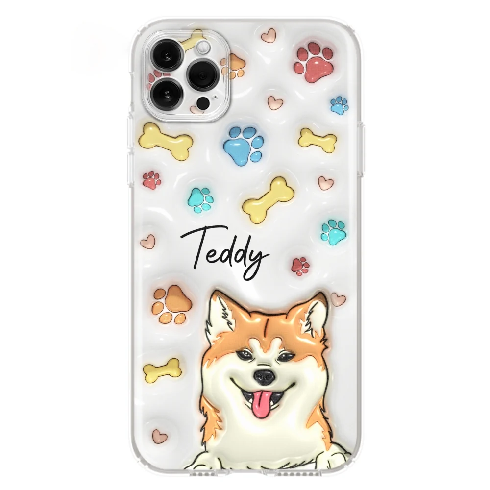 My Lovely Fur Baby - Personalized Custom 3D Inflated Effect Phone Case - Image 14