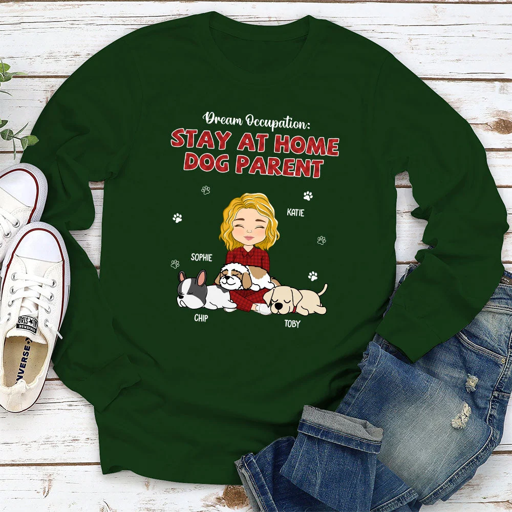 My Occupation - Personalized Custom Long Sleeve T-shirt - Image 3