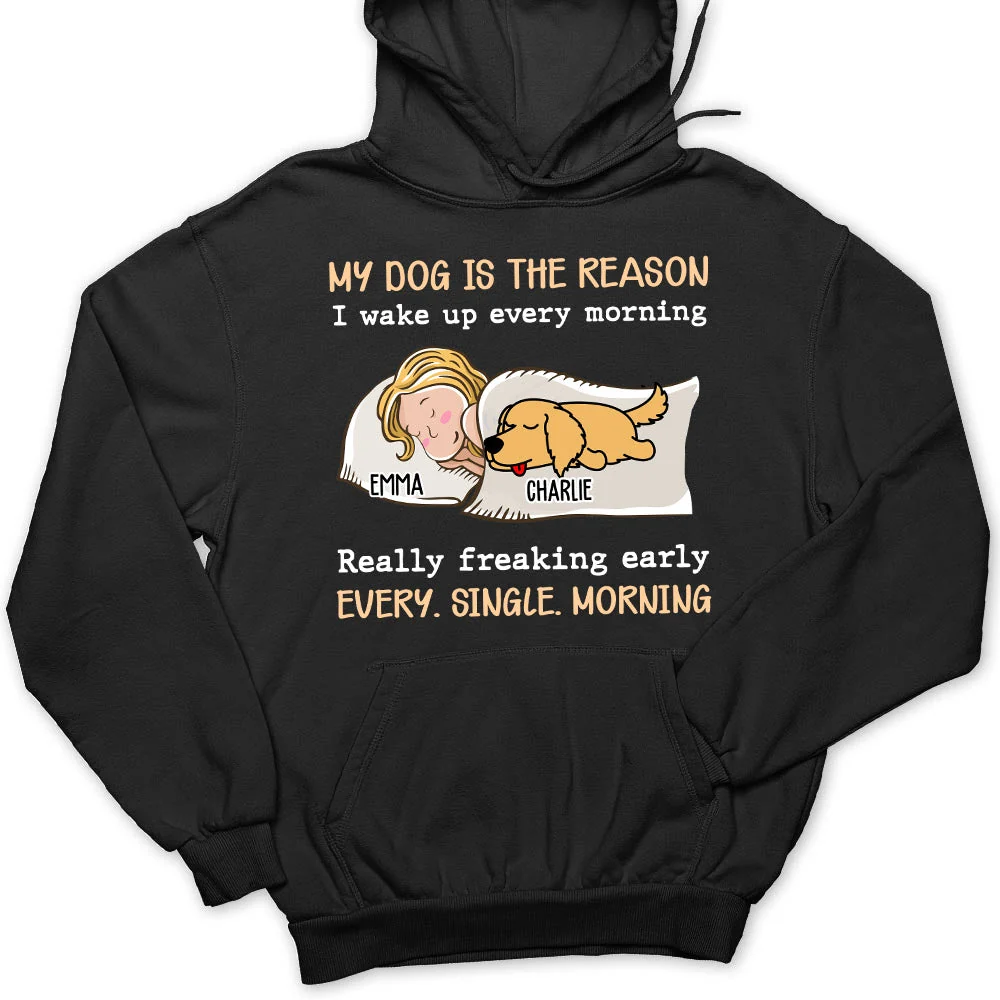 My Pet Is The Reason - Personalized Custom Hoodie