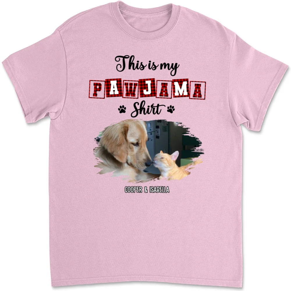 My Sleepshirt Ver Pet 2 Photo - Personalized Custom Unisex T-Shirt - Image 8