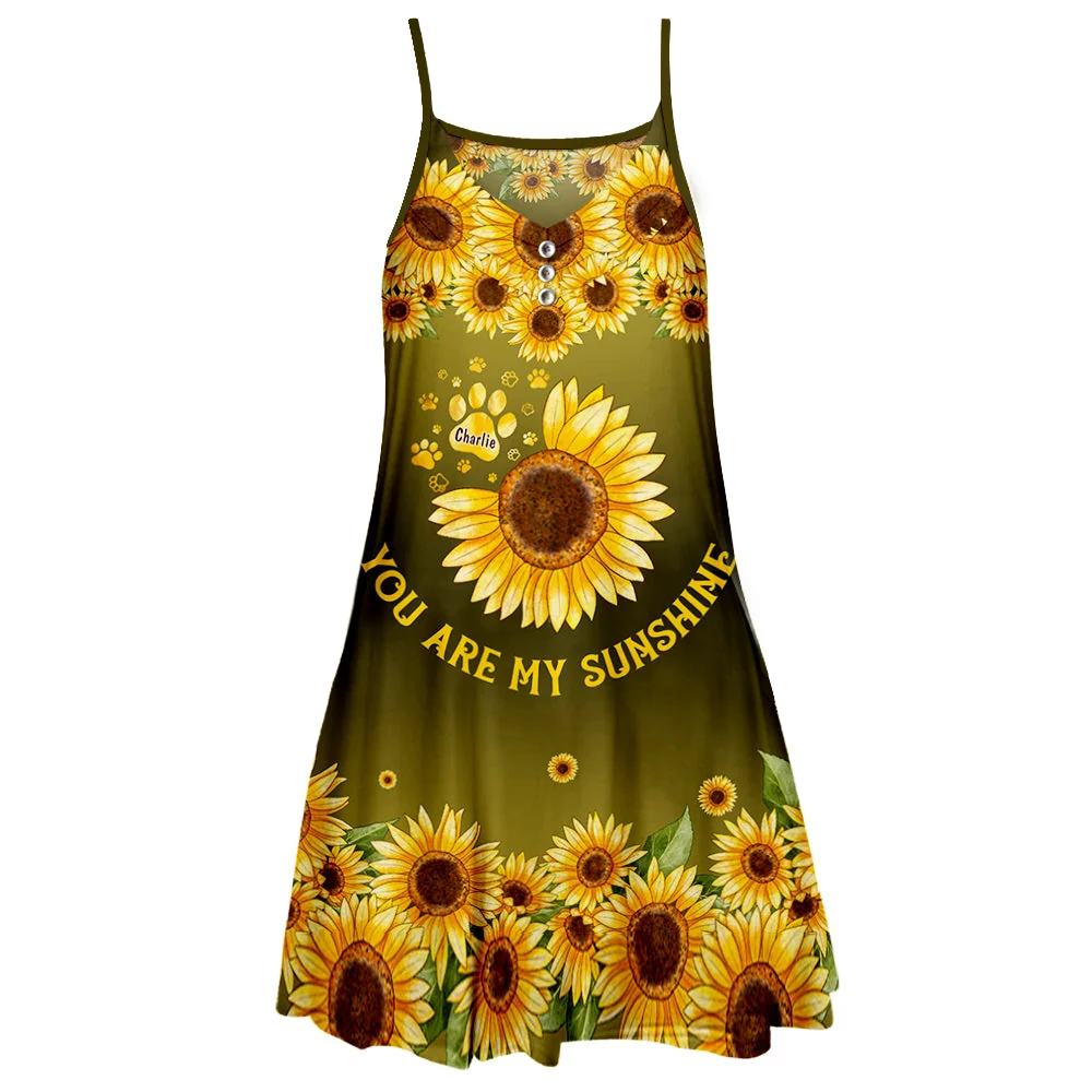 My Sunshine - Personalized Custom Strap Dress - Image 2
