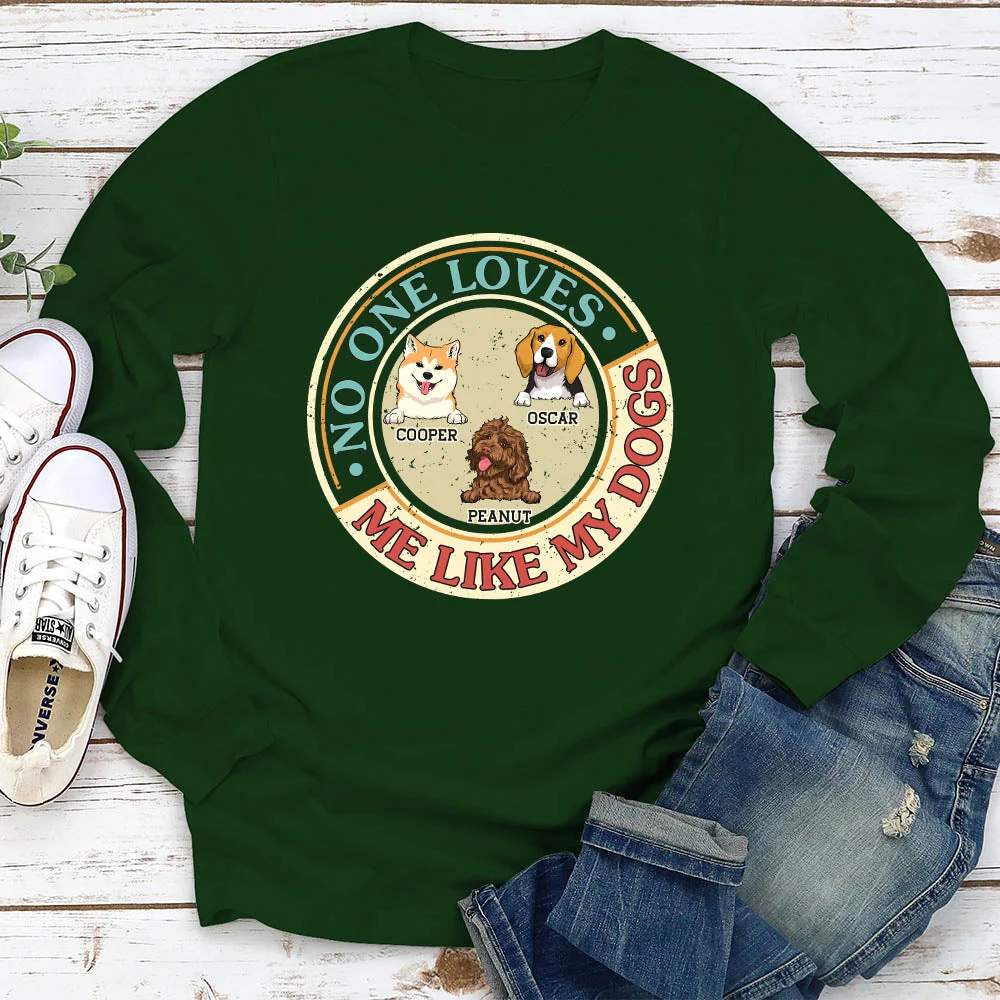 No One Can Compare - Personalized Custom Long Sleeve T-shirt - Image 2
