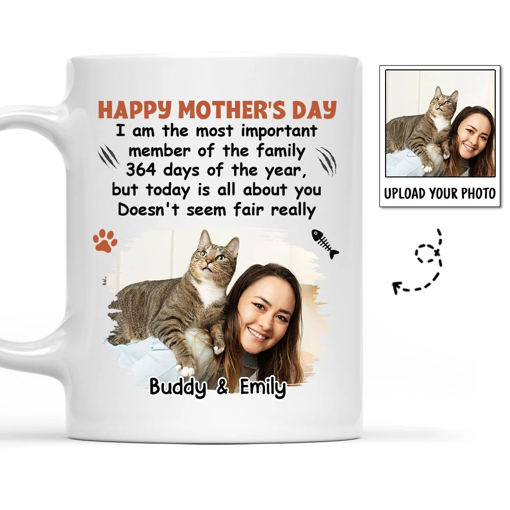 Not My Day Today Photo - Personalized Custom Coffee Mug