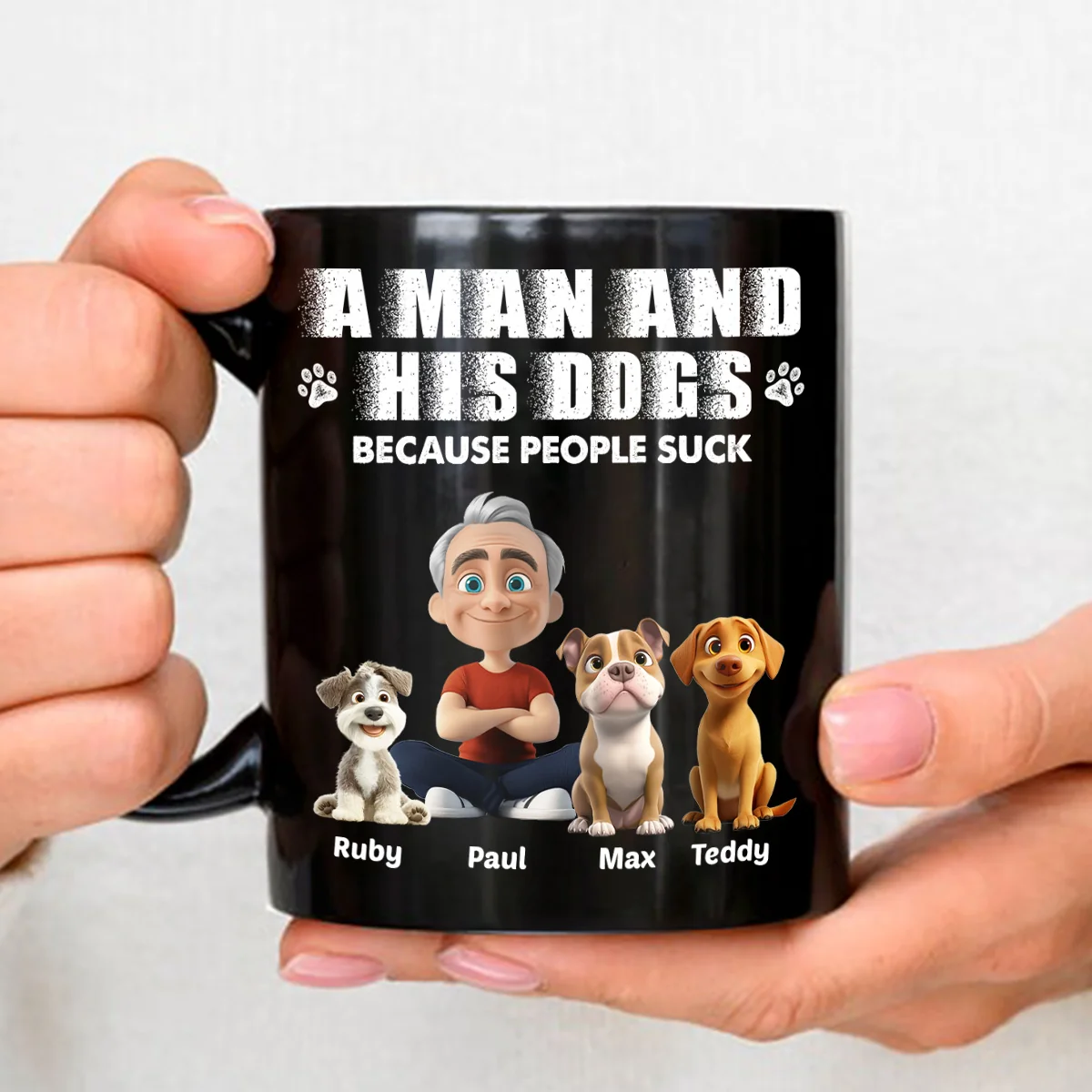 Not Suck Like You - Personalized Custom Coffee Mug - Image 2