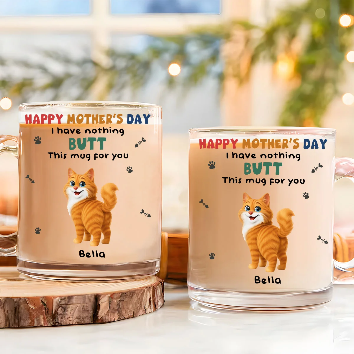Nothing But This For You - Personalized Custom Glass Mug - Image 2
