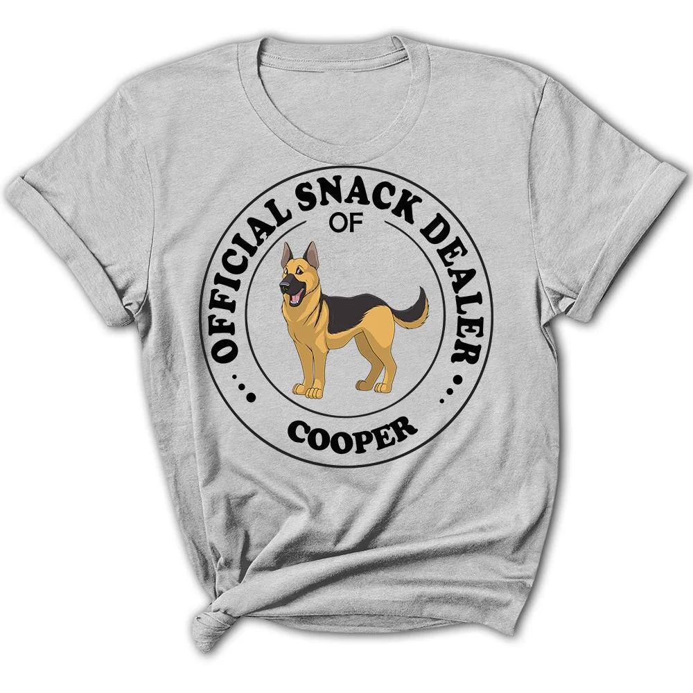 Official Snack Dealer - Personalized Custom Women's T-shirt