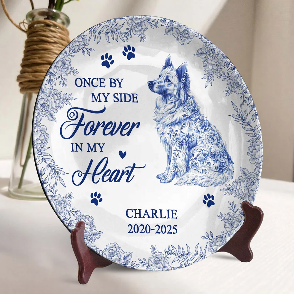 Once By My Side - Personalized Custom Plate - Image 3