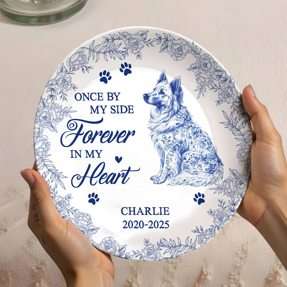 Once By My Side - Personalized Custom Plate - Image 5