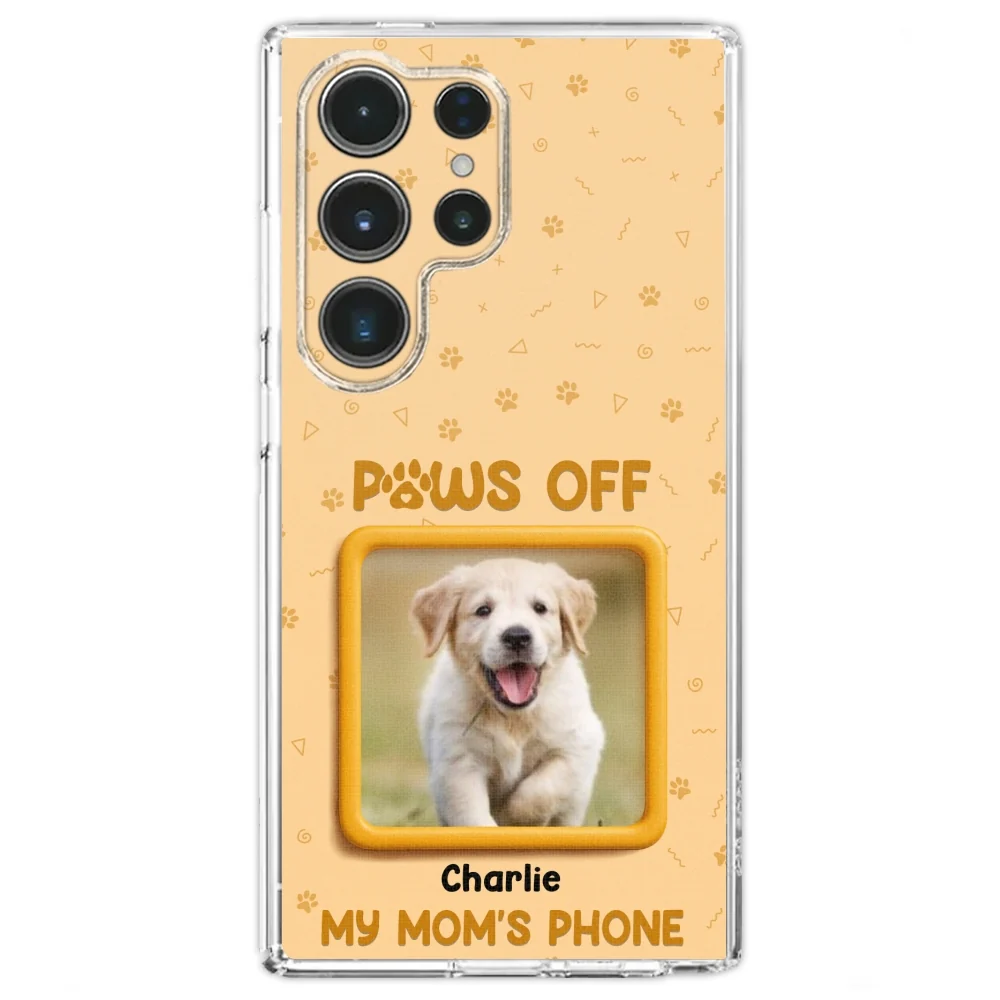 Only Touched By Mom - Personalized Custom Phone Case - Image 30