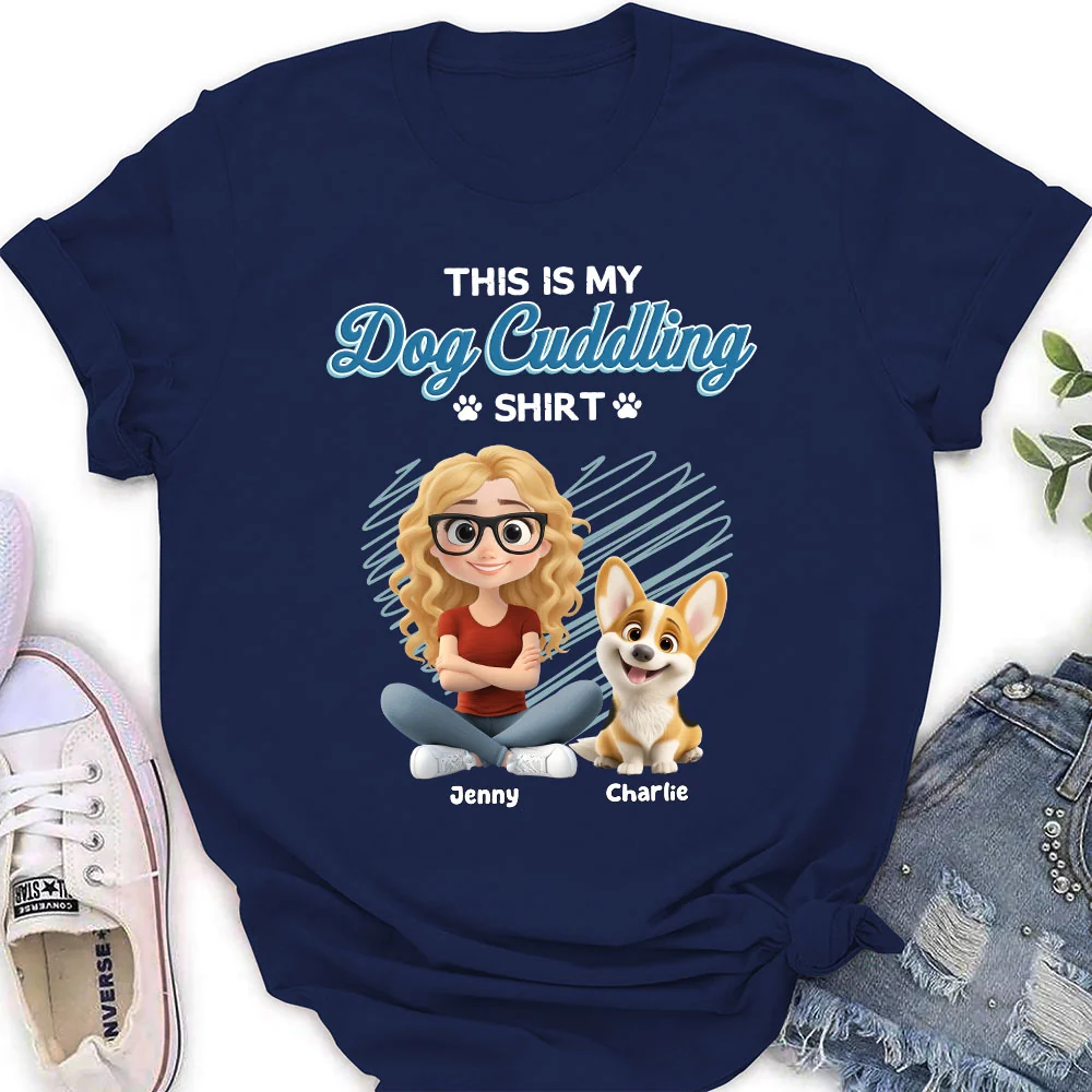 Our Cudding Cute Shirt - Personalized Custom Women's T-Shirt - Image 2
