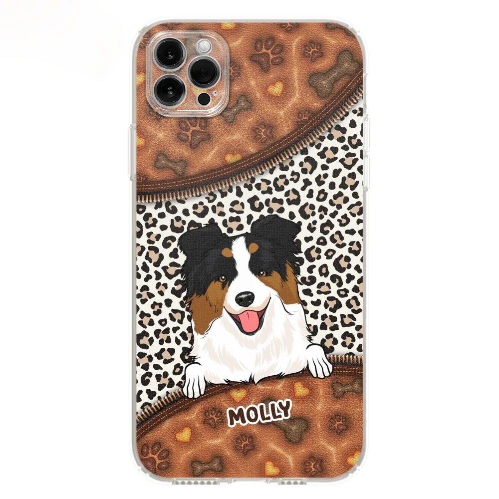 Our Dogs - Personalized Custom 3D Inflated Effect Phone Case - Image 12