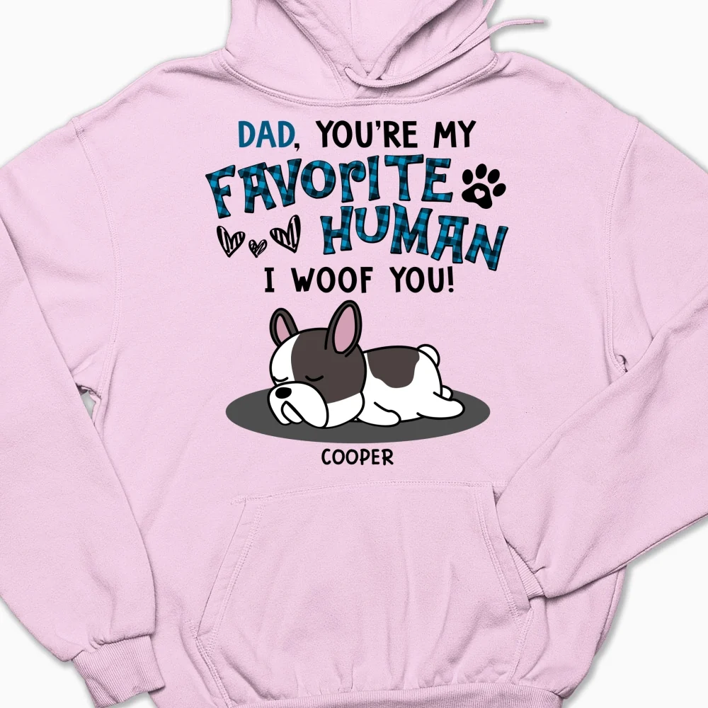 Our Favorite Dog Mom Dad - Personalized Custom Hoodie - Image 9