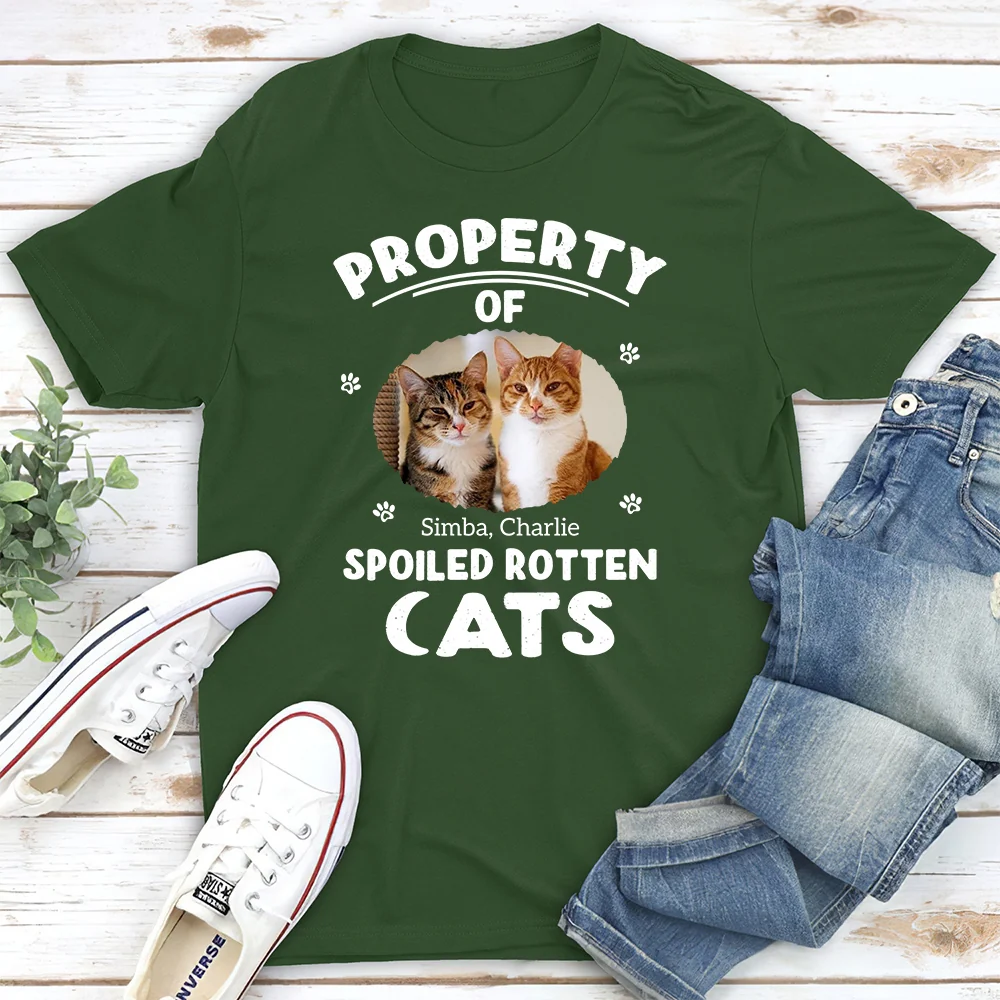 Our Official Property Photo - Personalized Custom Unisex T-shirt - Image 3