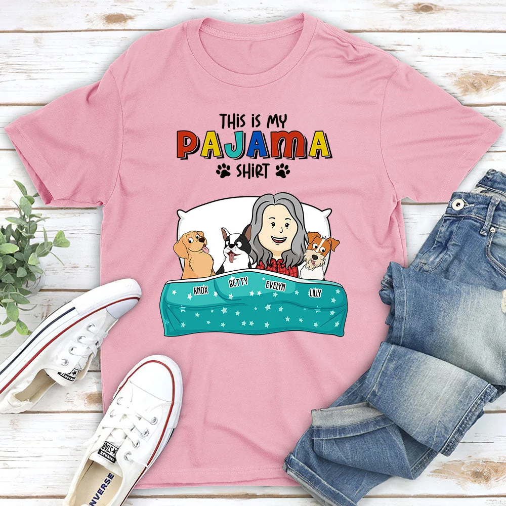 Pajama Dog - Personalized Custom Unisex T-shirt - Image 3