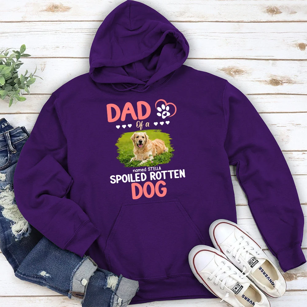 Parent Of A Spoiled Dogs - Personalized Custom Hoodie - Image 6