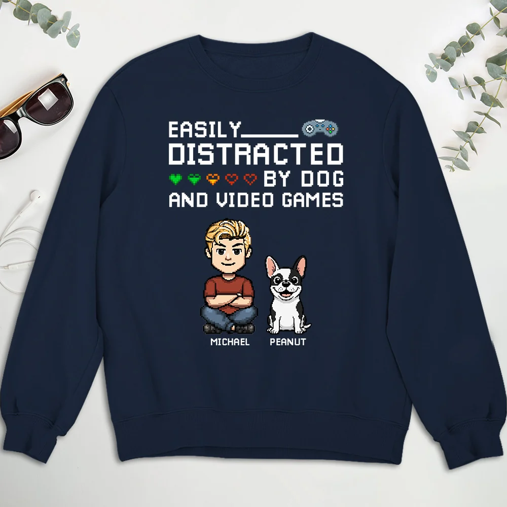Pause Game Pet Dog - Personalized Custom Shirt - Image 4