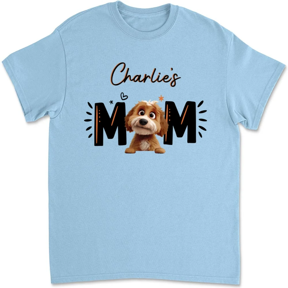 Paw Mom - Personalized Custom Unisex T-shirt - Image 7