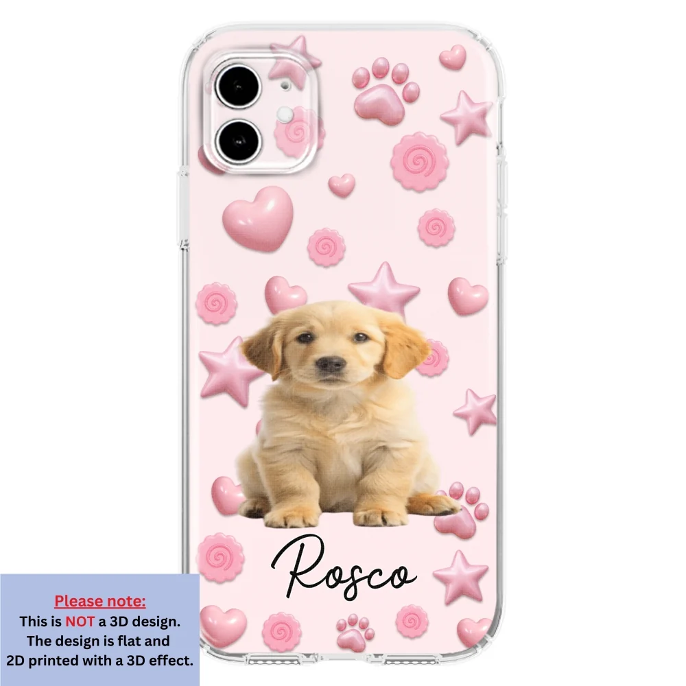 Paw With You Photo - Personalized Custom 3D Inflated Effect Phone Case - Image 7