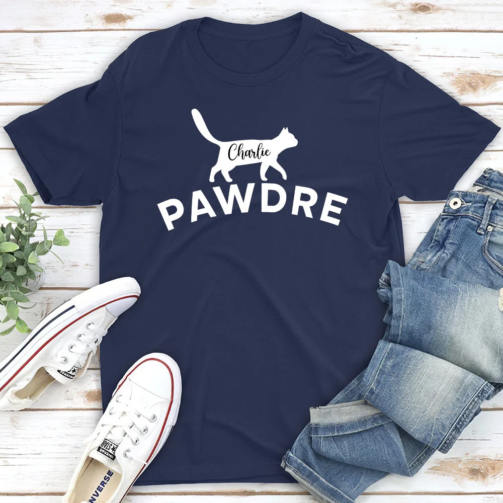 Pawdre Silhouette - Personalized Custom Unisex T-shirt - Image 2