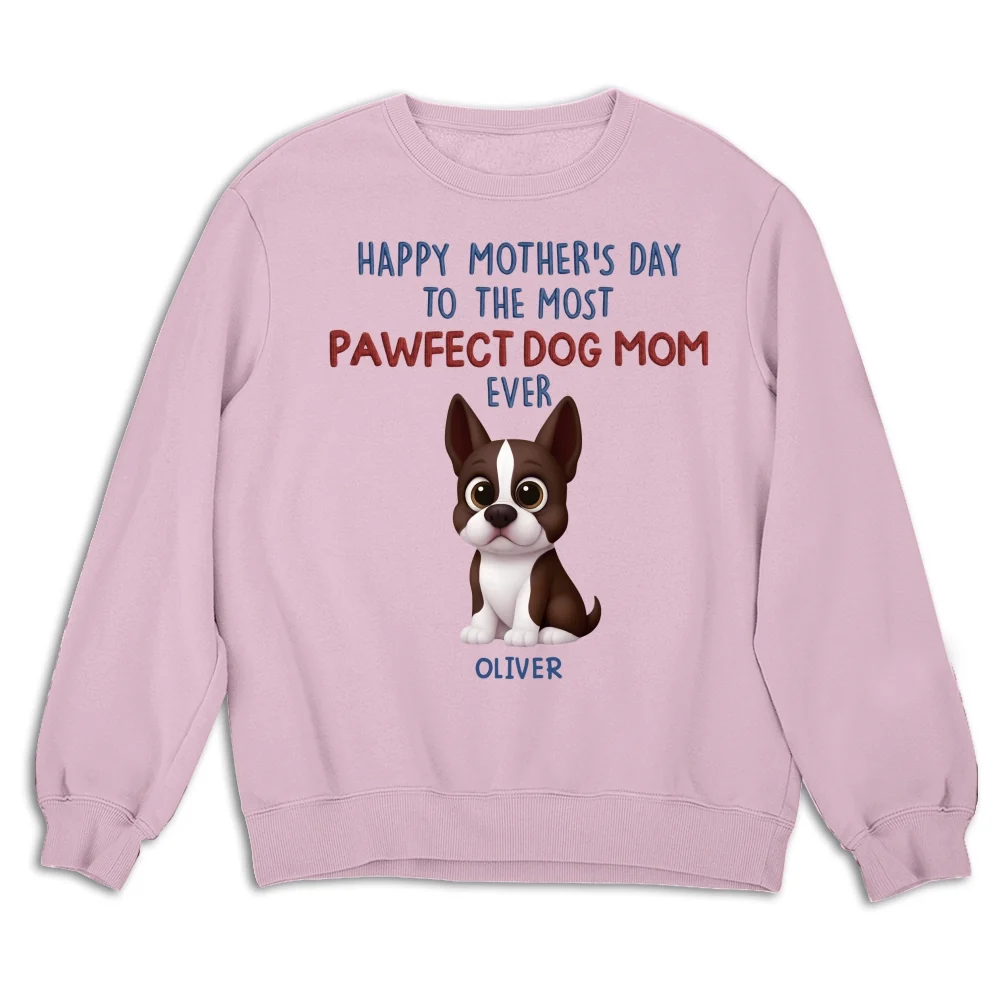 Pawfect Dog Mom Version 2 - Personalized Custom Shirt - Image 13