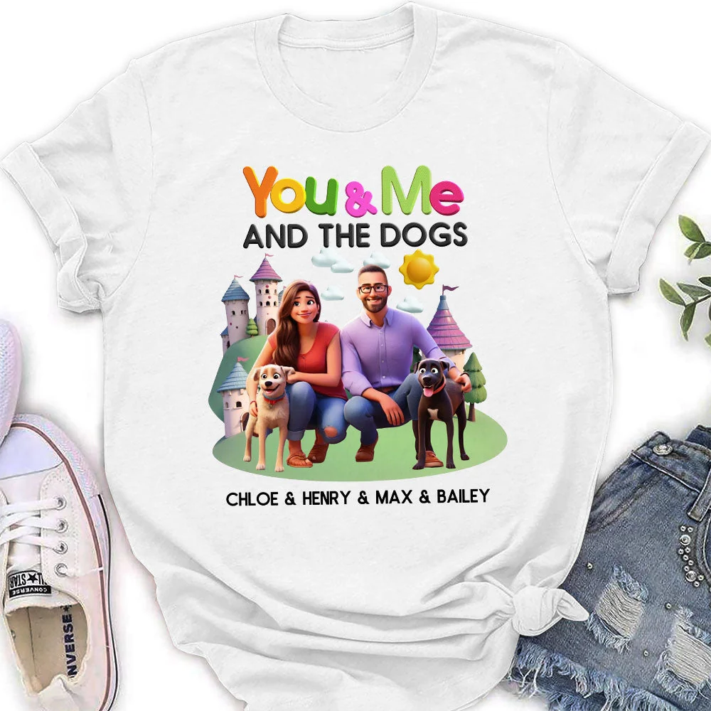 Pawfect Family Moments - Personalized Custom Women's T-shirt - Image 2