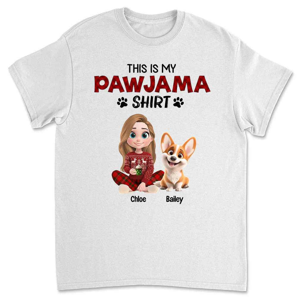 Pawjama Shirt New Style Cartoon - Personalized Custom Unisex T-shirt