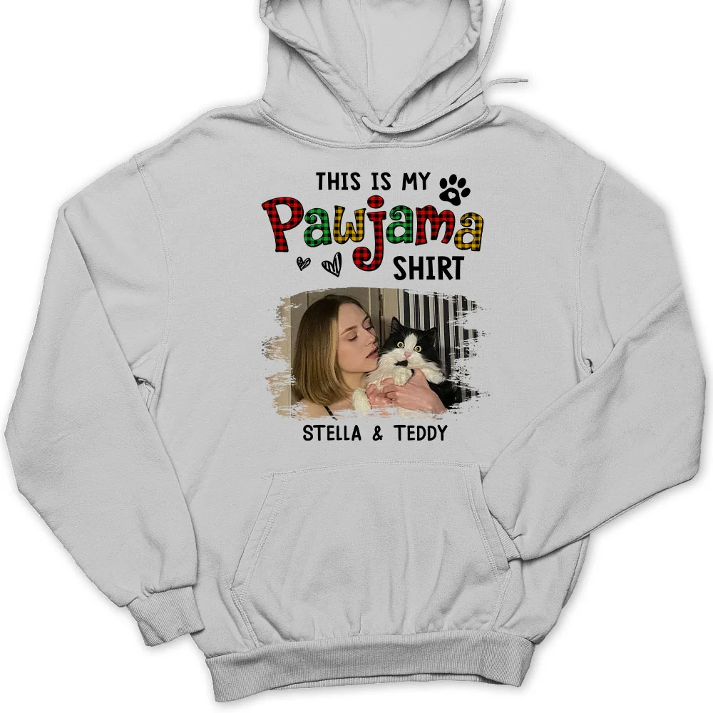 Pawjama Shirt Ver Photo - Personalized Custom Hoodie