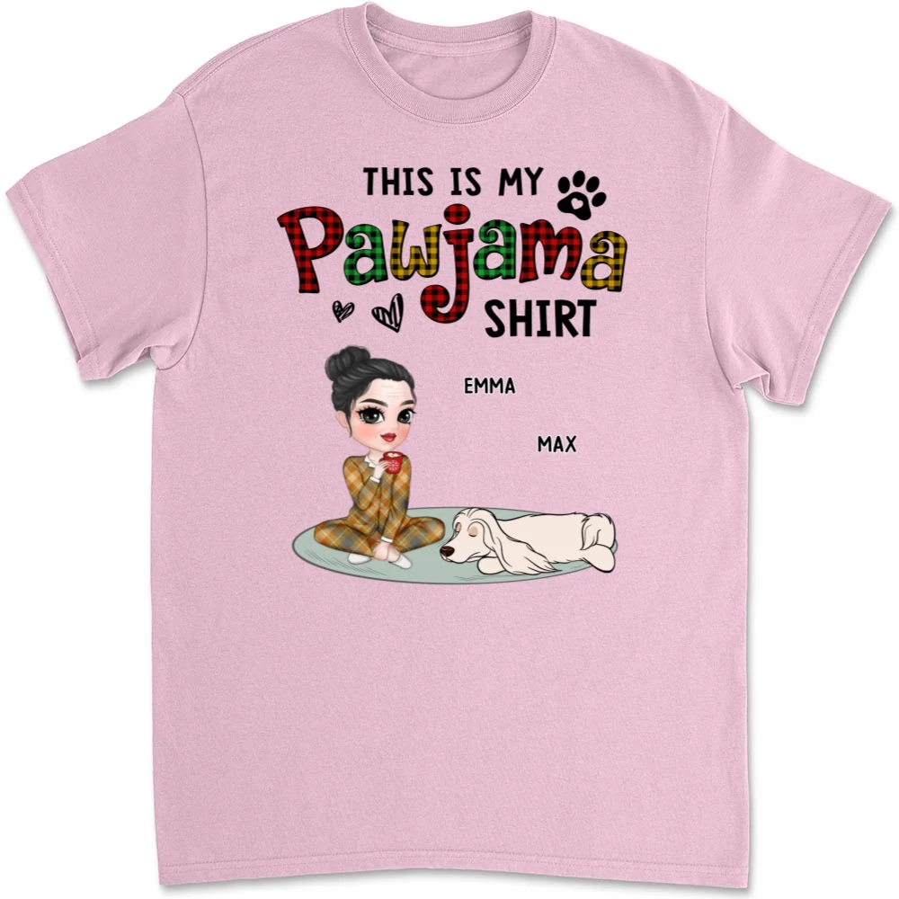 Pawjama Shirt Version 2 - Personalized Custom Unisex T-Shirt - Image 9